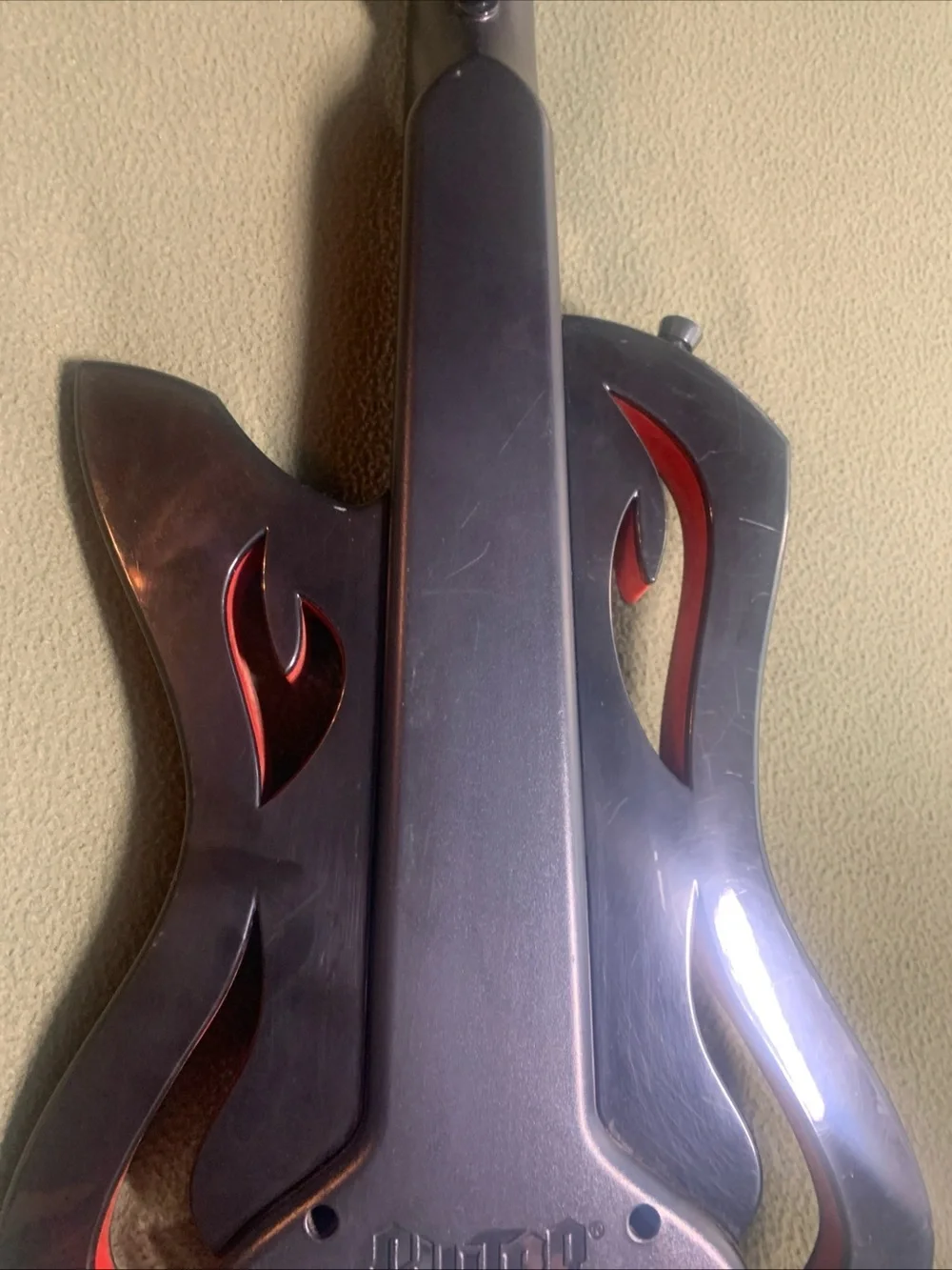 Activision wireless guitar controller for Nintendo Wii. Model: 96158805.